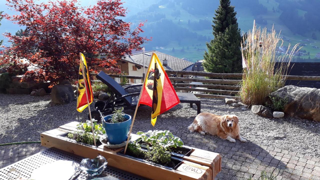 אדלבודן Chalet Gotthelf Gartenstudio, Ferien Mit Hund מראה חיצוני תמונה